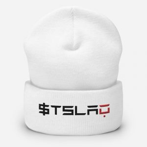 $TSLAQ Beanie (Tesla Font)