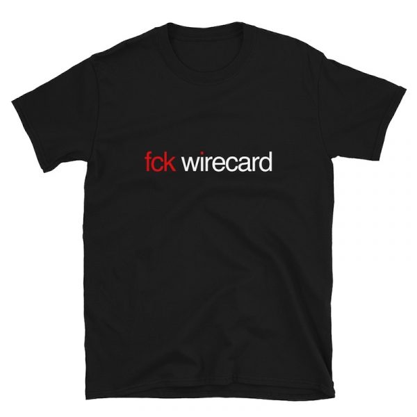 FCK Wirecard Shirt - black