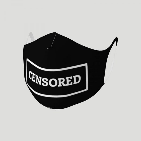 Censored Face Mask