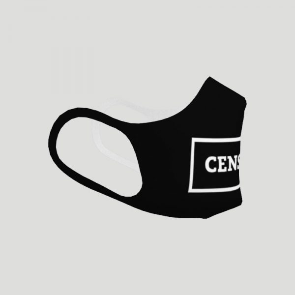 Censored Face Mask - right