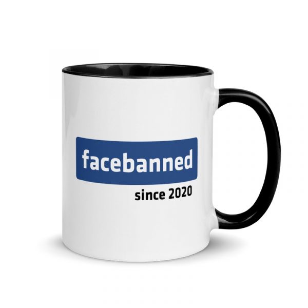 Facebanned mug - right