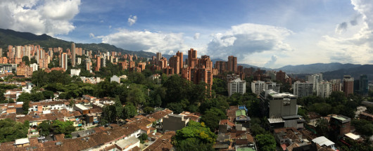 View over Poblado, Medellin